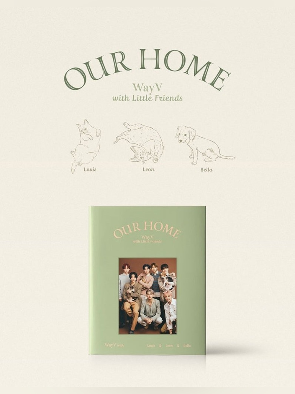 WayV with Little Friends “Our Home” Photobook | No PCs